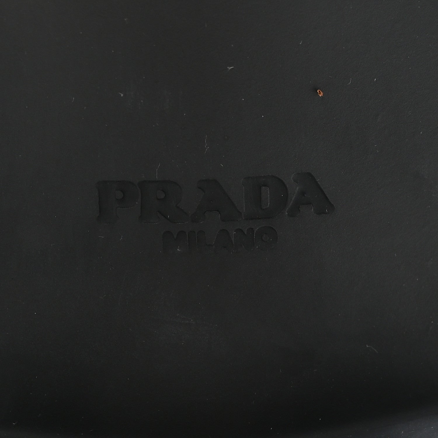 Prada Spazzolato Loafers 38 Black
