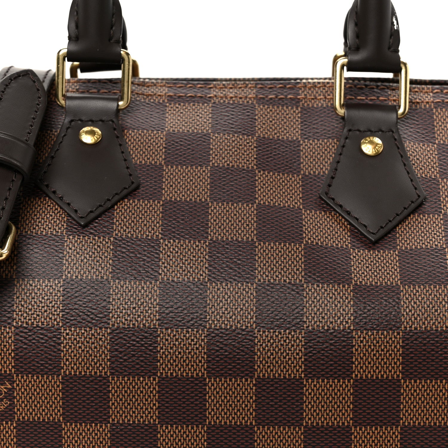 Louis Vuitton Damier Ebene Speedy Bandouliere 25
