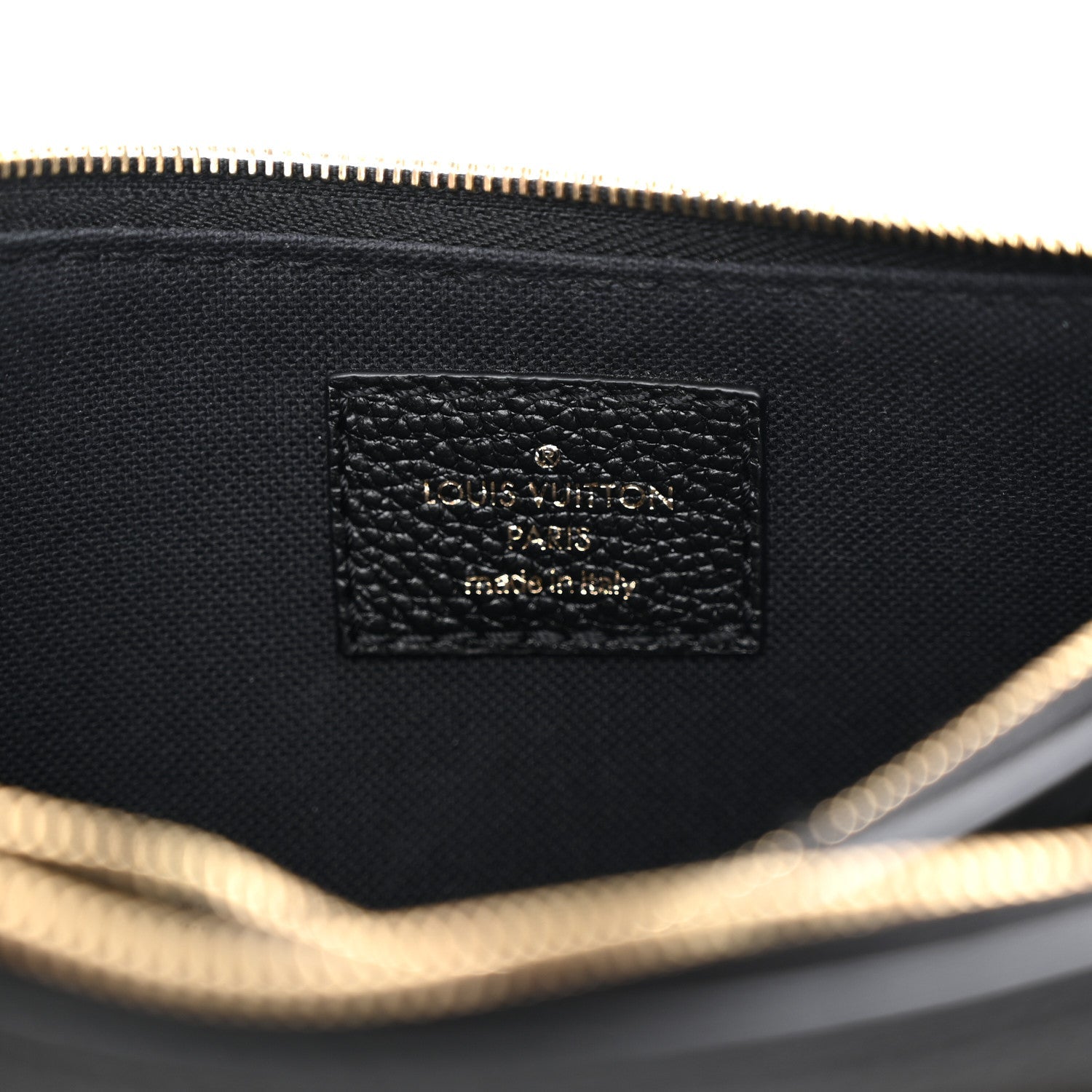 Louis Vuitton Empreinte Monogram Liv Pochette Black