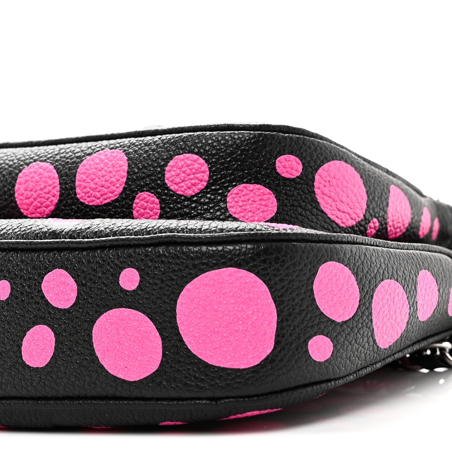 Louis Vuitton LV X YK Empreinte Multi Pochette Accessories Black Fuchsia