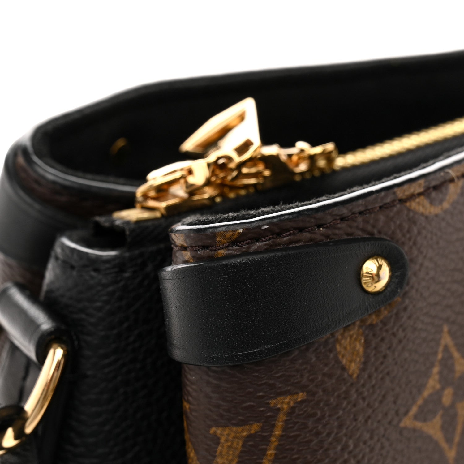 Louis Vuitton Monogram Soufflot MM Black