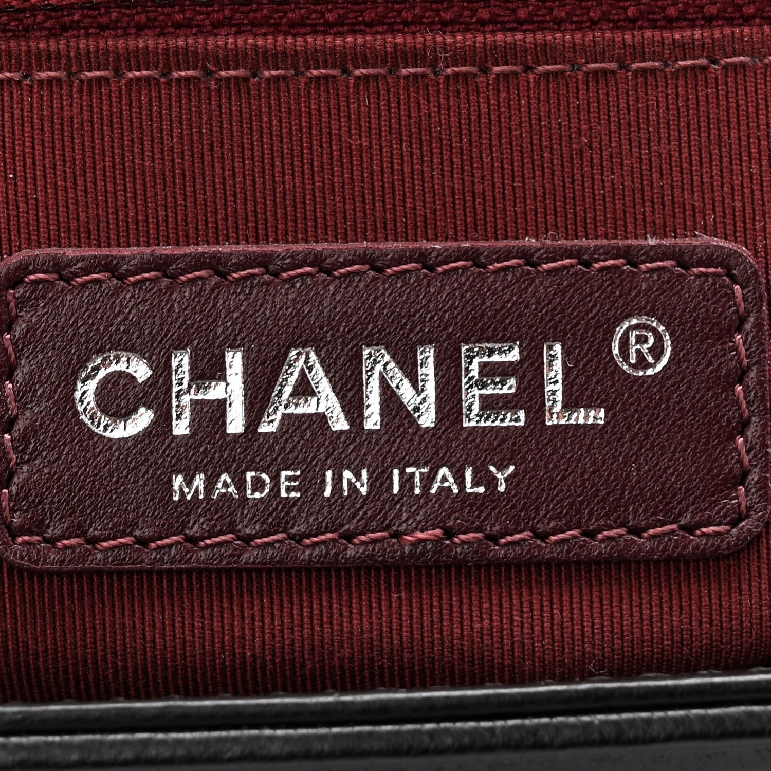 Chanel Calfskin Quilted Double Stitched New Medium Boy Flap Black
