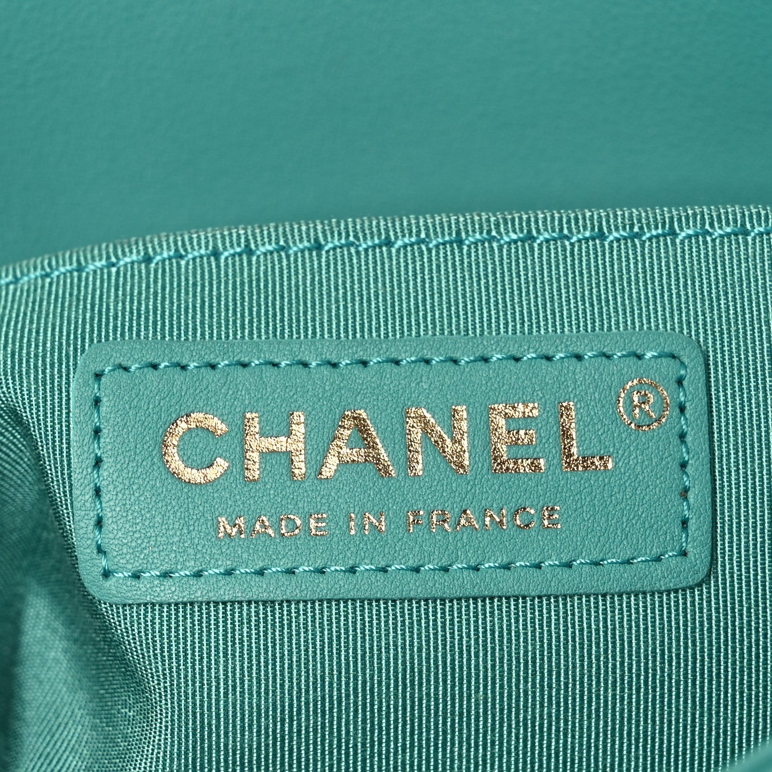 Chanel Lambskin Quilted Small Boy Flap Dark Turquoise