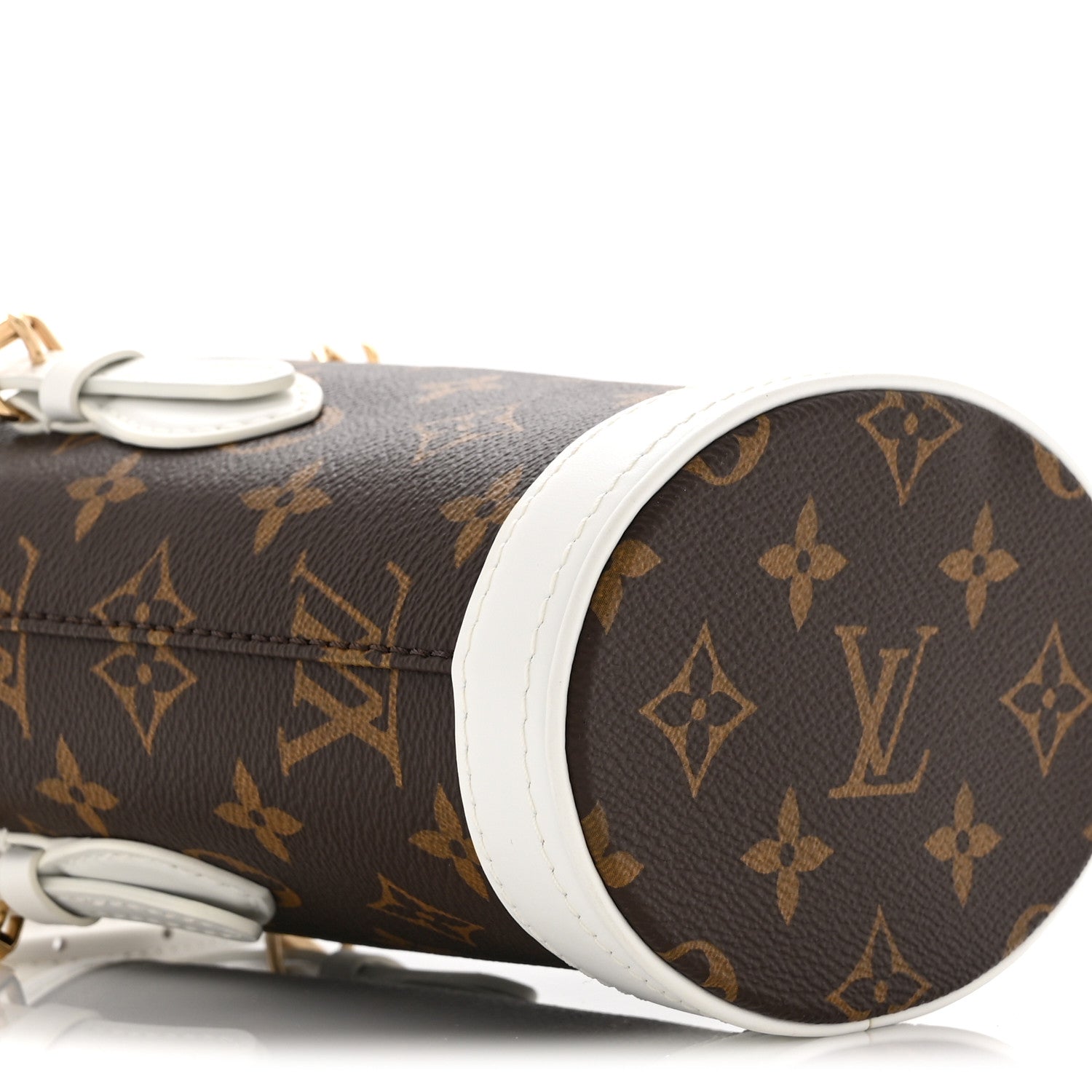 Louis Vuitton Monogram LV Match Nano Bucket Bag White