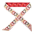 Louis Vuitton Silk My True LV BB Bandeau Red