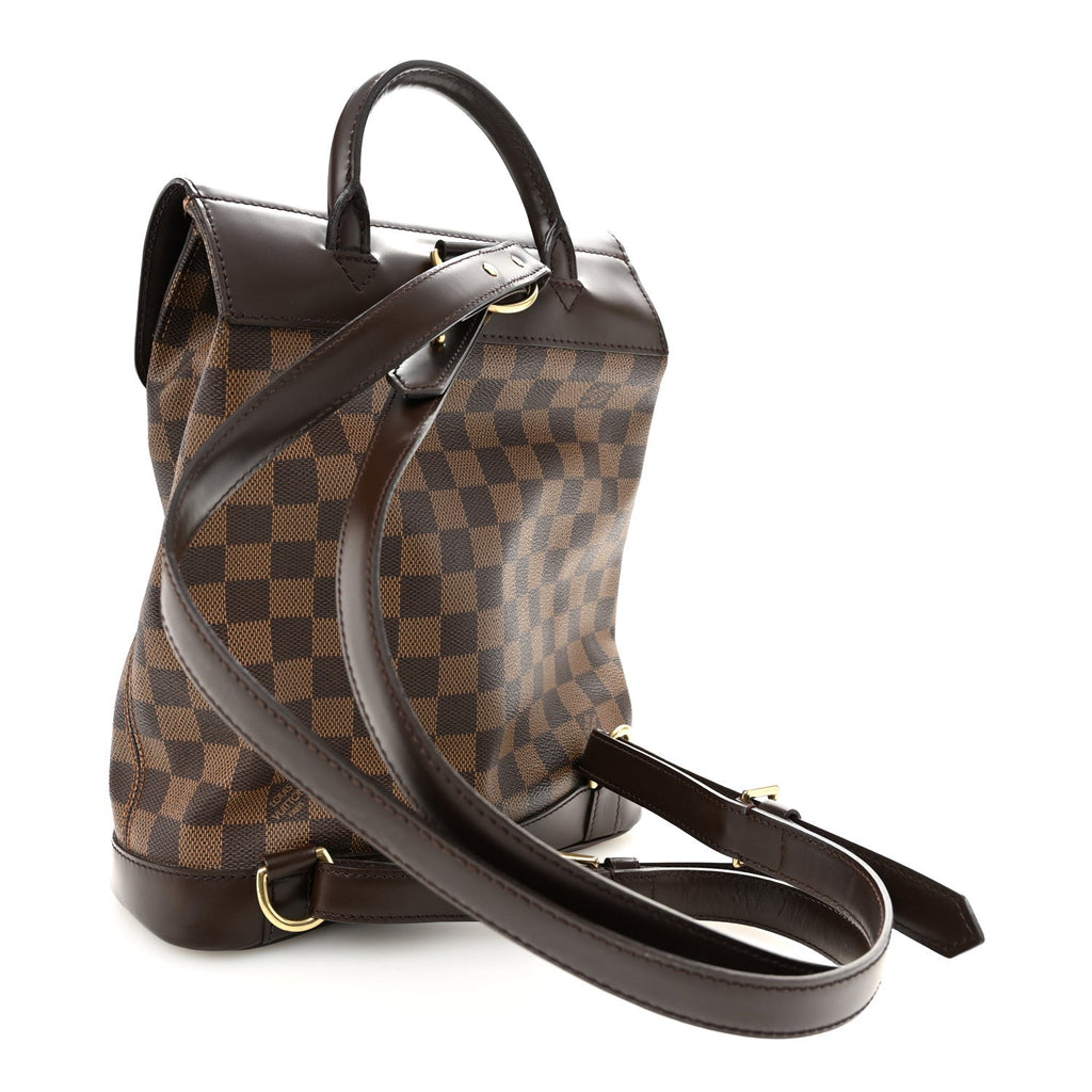 Louis Vuitton Damier Ebene Soho Backpack
