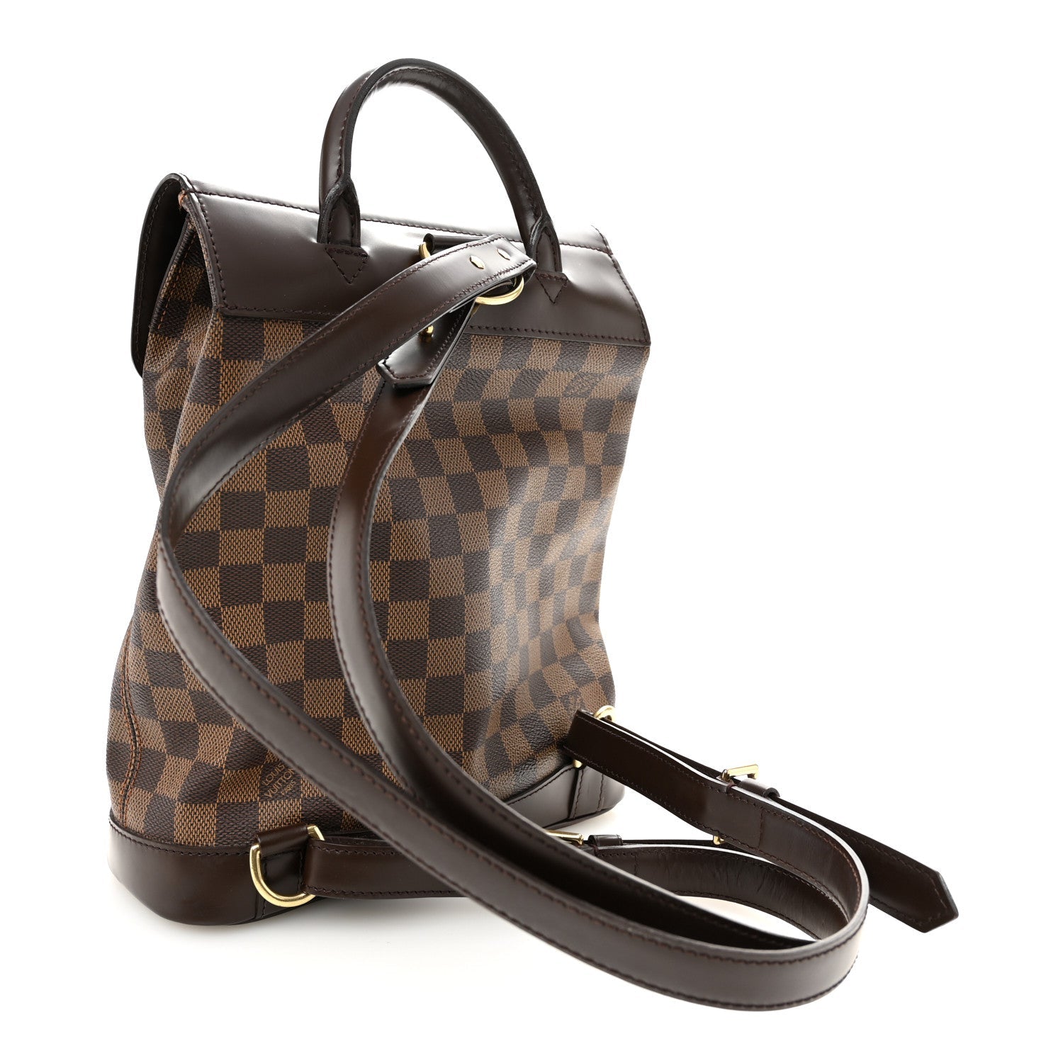 Louis Vuitton Damier Ebene Soho Backpack