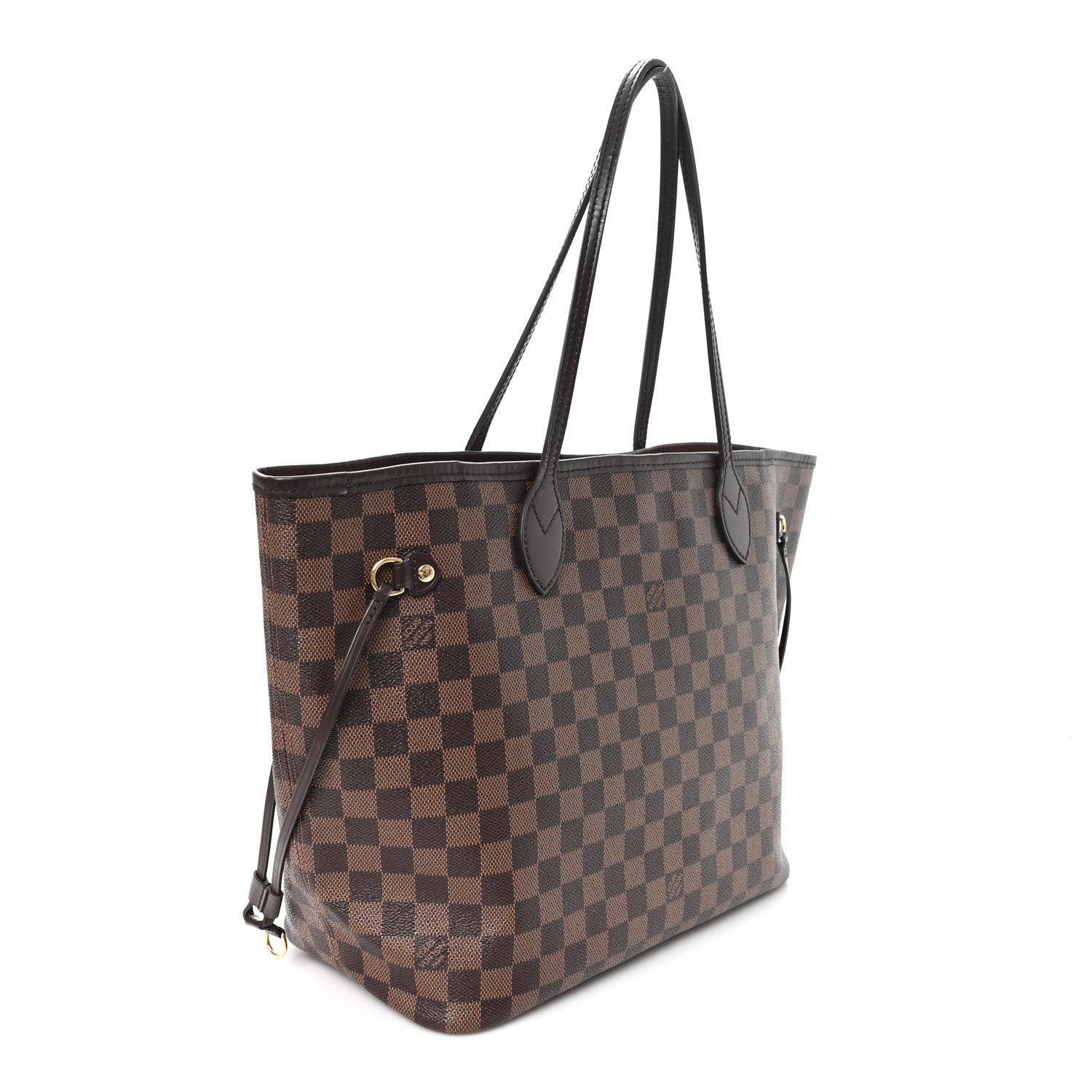 Louis Vuitton Damier Ebene Neo Neverfull MM Rose Ballerine