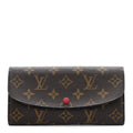 Louis Vuitton Monogram Emilie Wallet Fuchsia
