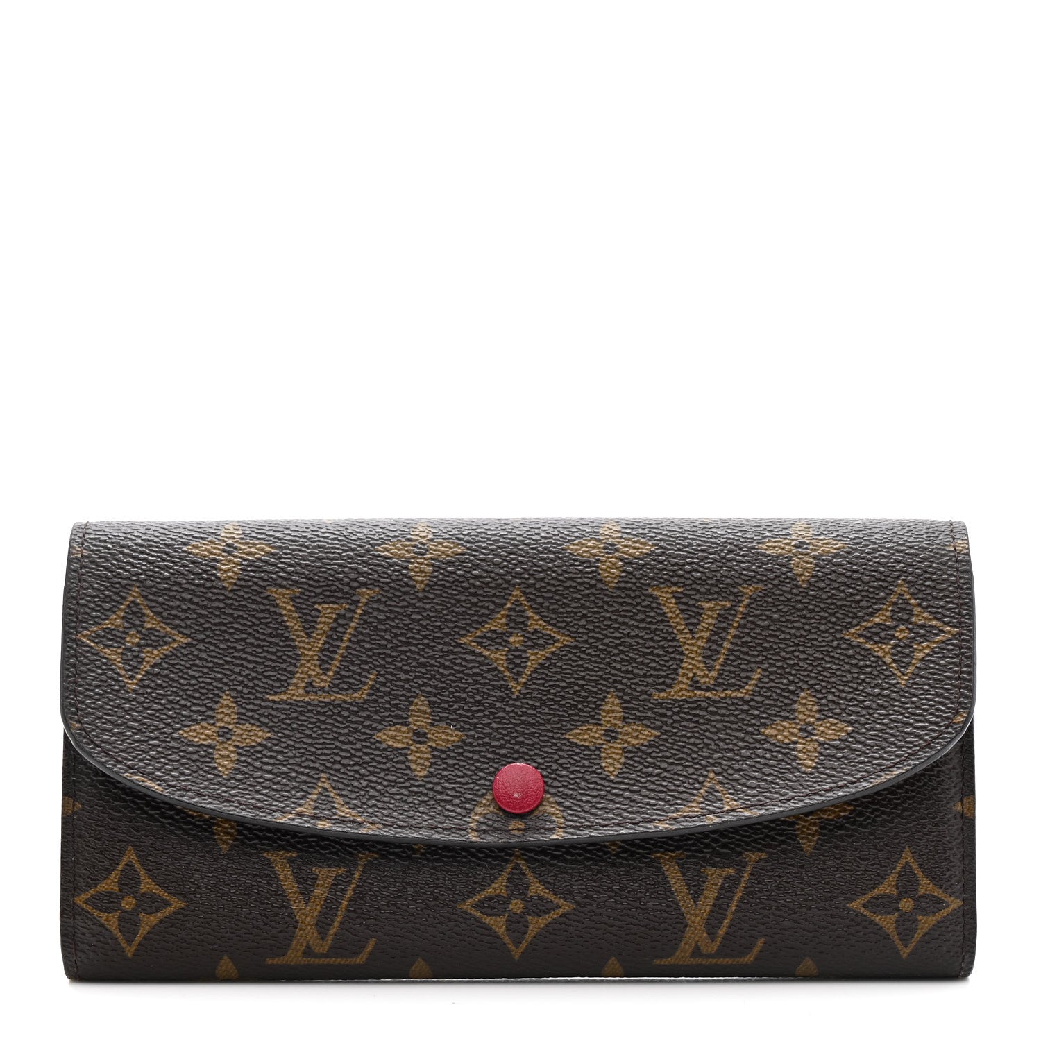 Louis Vuitton Monogram Emilie Wallet Fuchsia