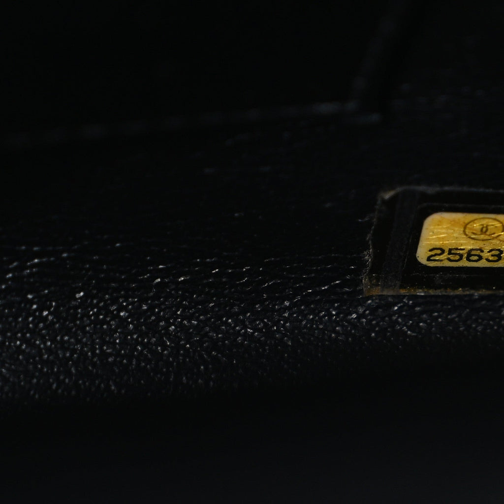 Chanel Caviar Quilted Large Business Affinity Flap Black