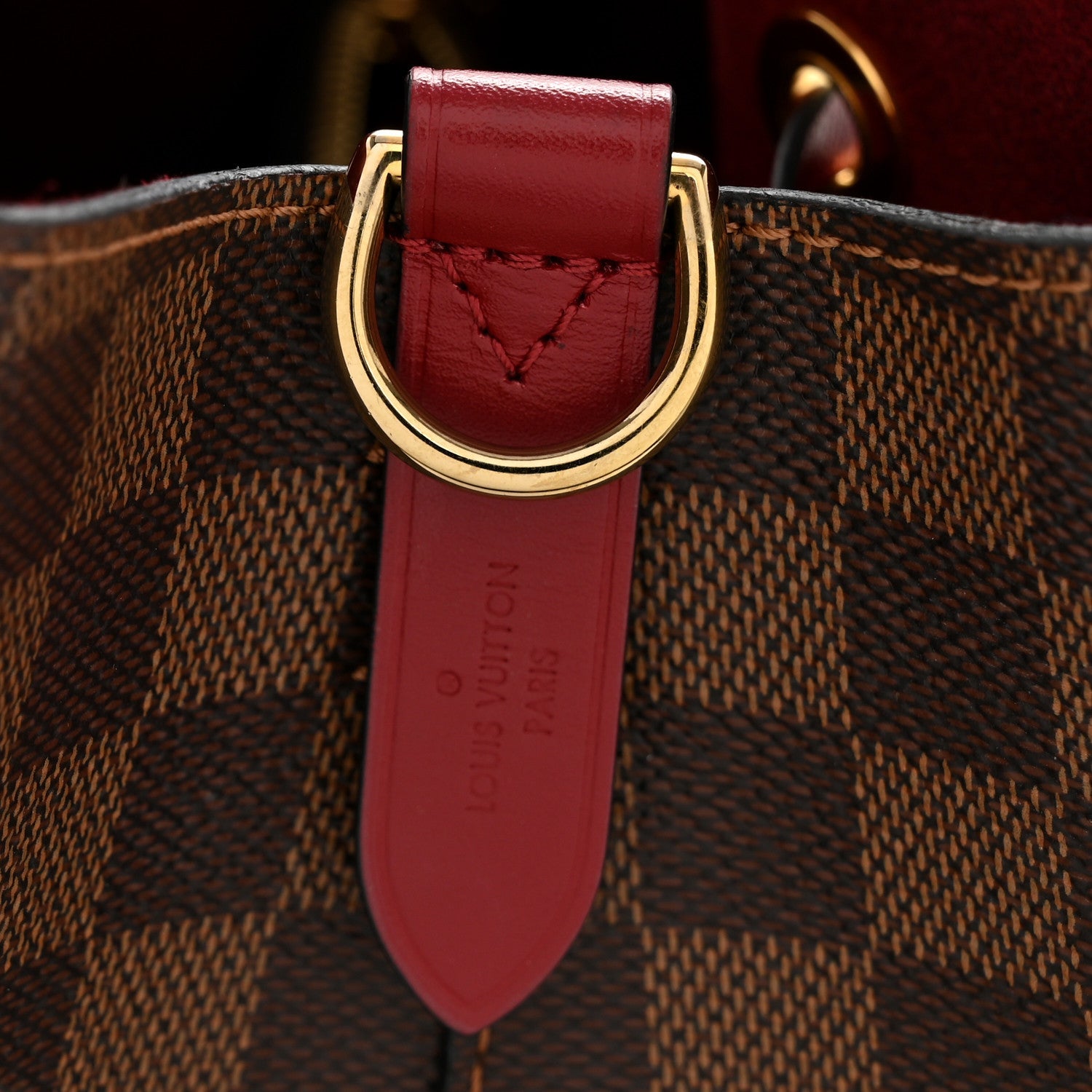 Louis Vuitton Damier Ebene Neonoe MM Cherry Berry