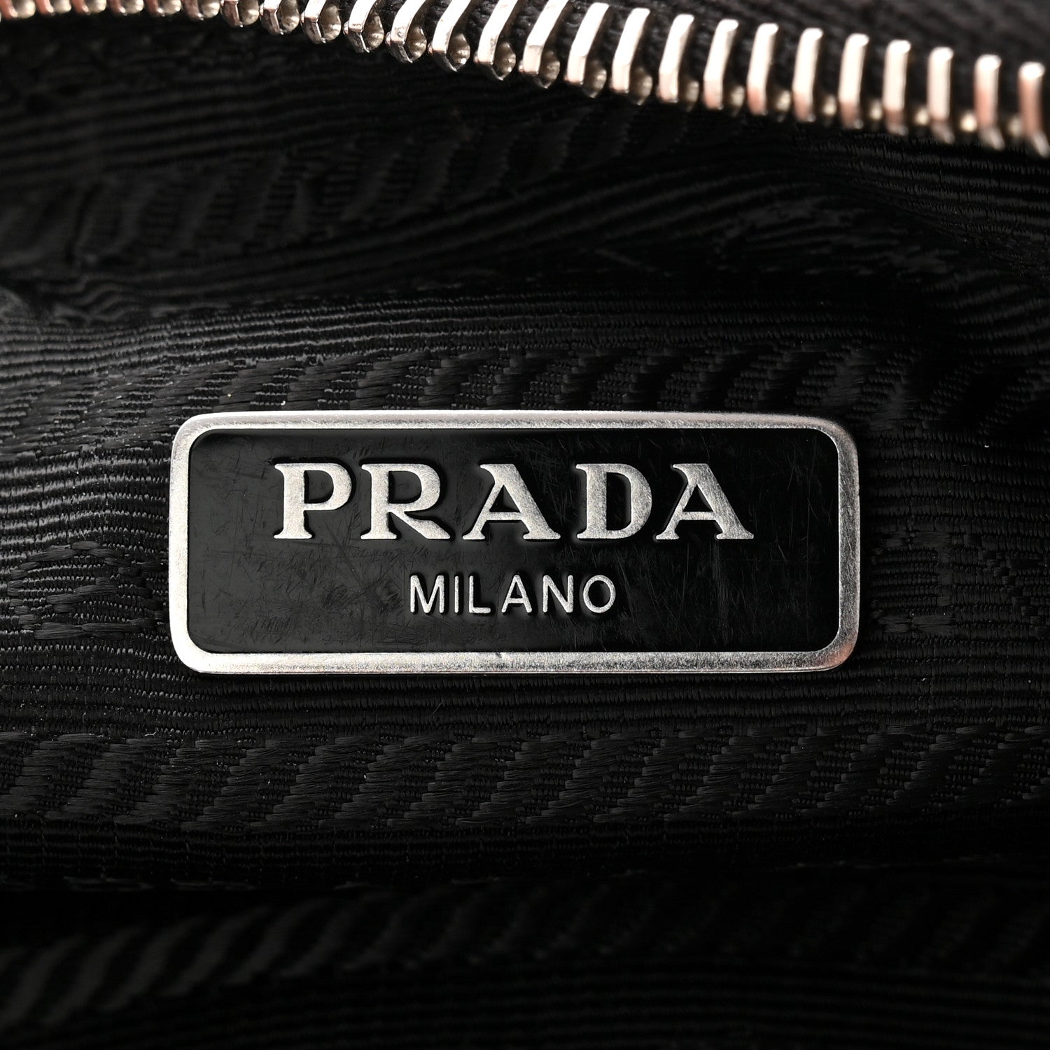 Prada Nylon Re-Edition 2005 Shoulder Bag Black