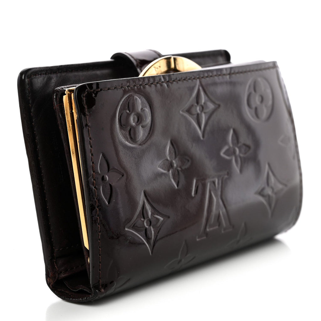 Louis Vuitton Vernis French Purse Wallet Amarante