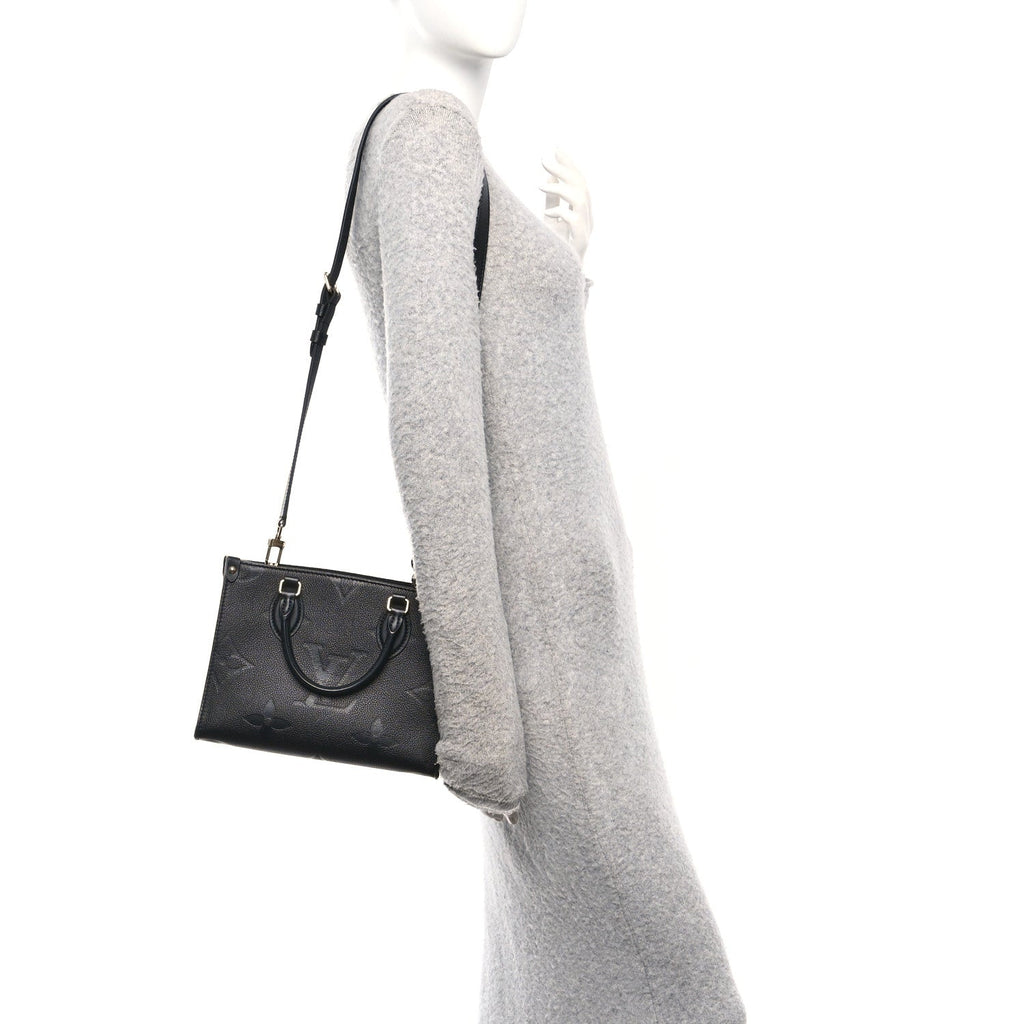 Louis Vuitton Empreinte Monogram Giant Onthego PM Black