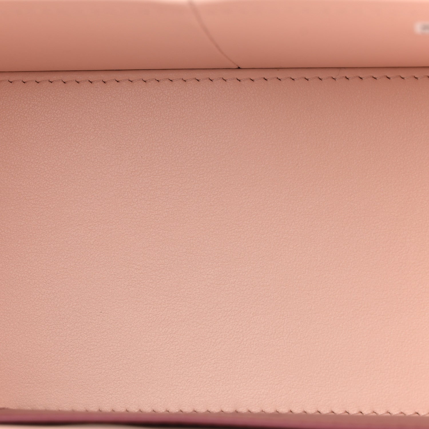 Chanel Shiny Caviar Preppy Coco Long Vanity With Strap Light Pink