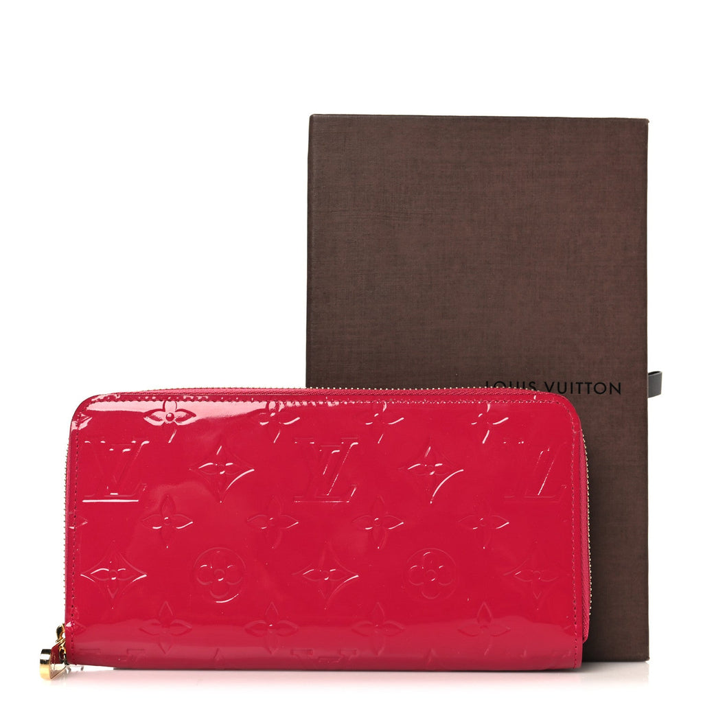 Louis Vuitton Vernis Zippy Wallet Fuchsia