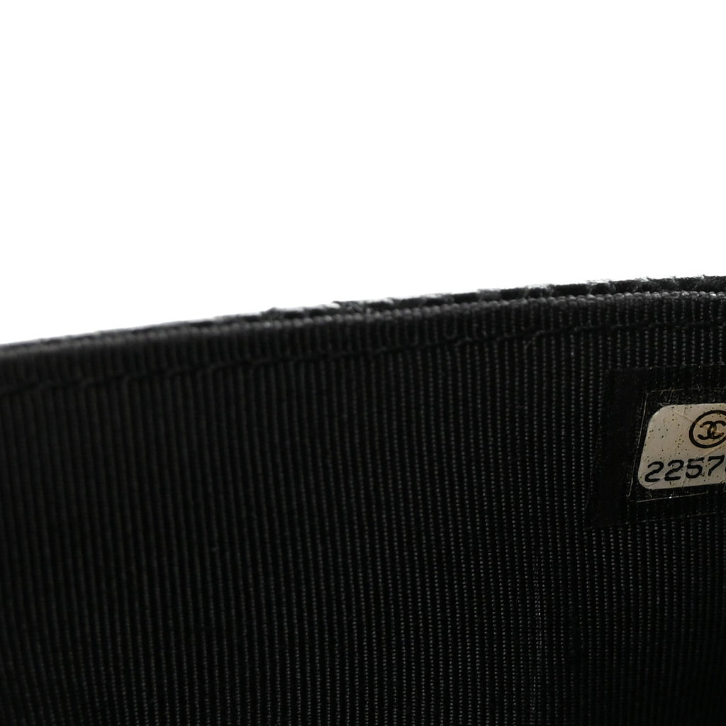 Chanel Caviar Quilted Wallet on Chain WOC Black