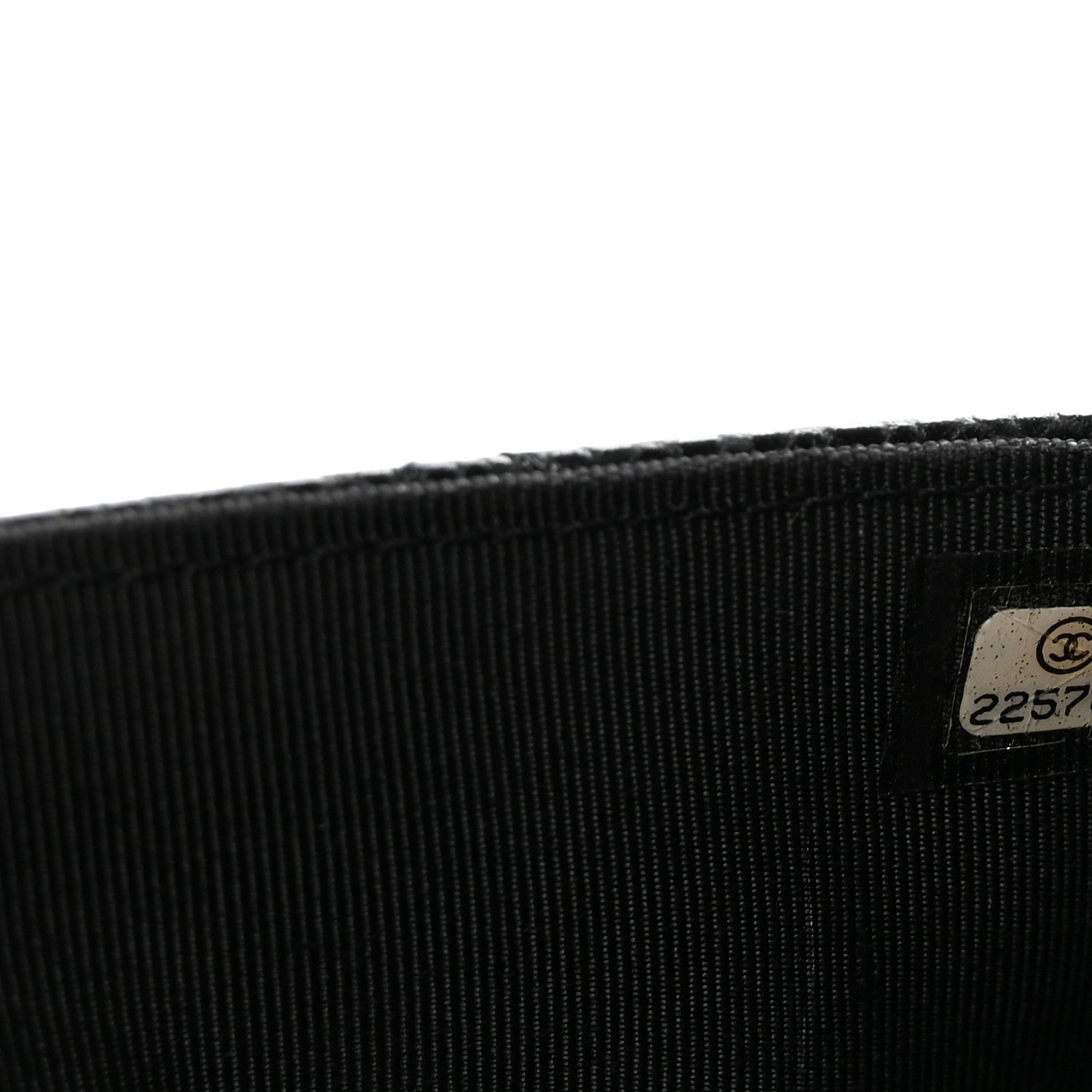 Chanel Caviar Quilted Wallet on Chain WOC Black