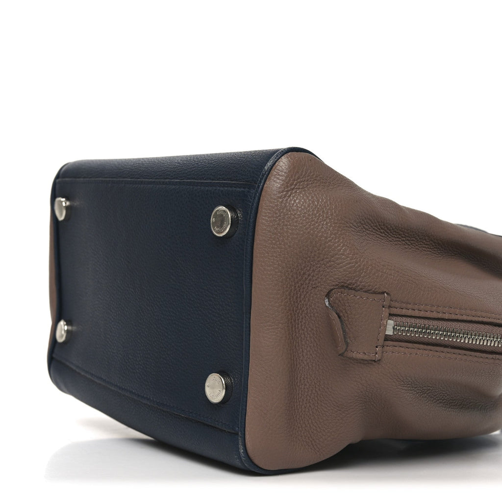 Louis Vuitton Veau Ecorce Haute Maroquinerie Milaris Blue Marine Vison
