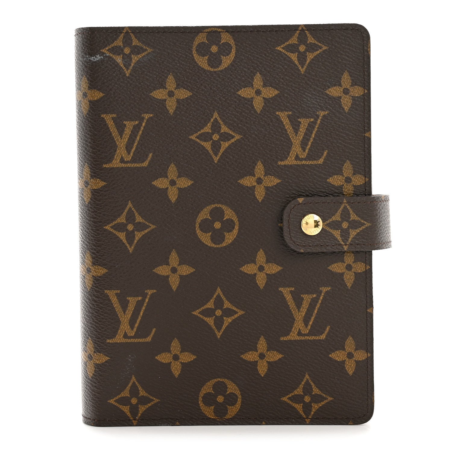 Louis Vuitton Monogram Medium Ring Agenda Cover
