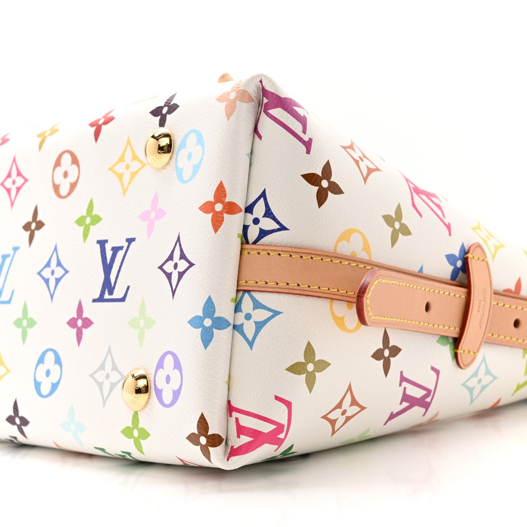 Louis Vuitton LV X TM Monogram Multicolor CarryAll PM White