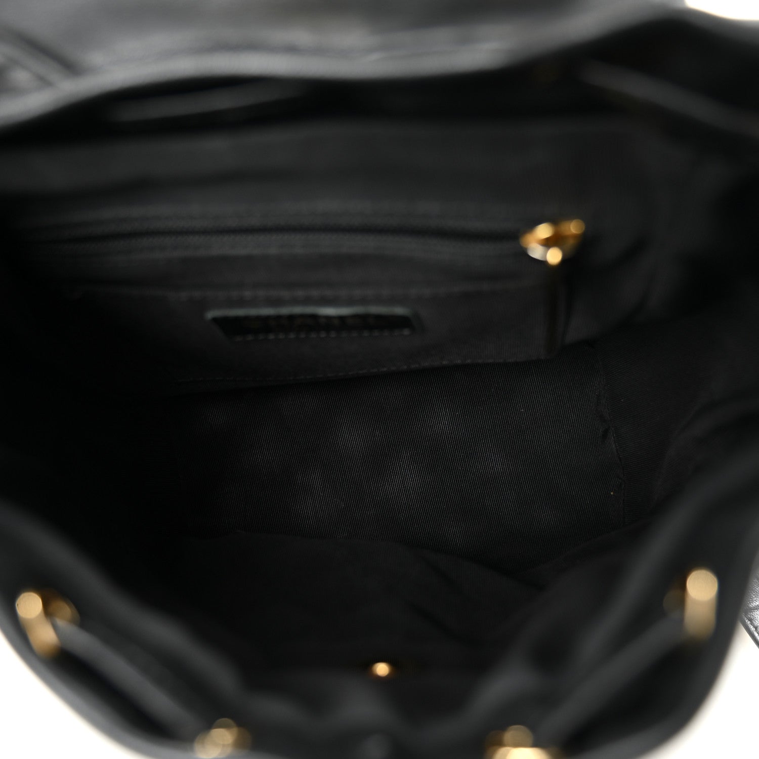 Chanel Calfskin Quilted Mini Urban Spirit Backpack Black