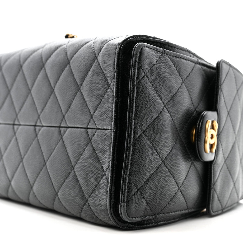 Chanel Caviar Quilted Small Chanel 25 Handbag Black
