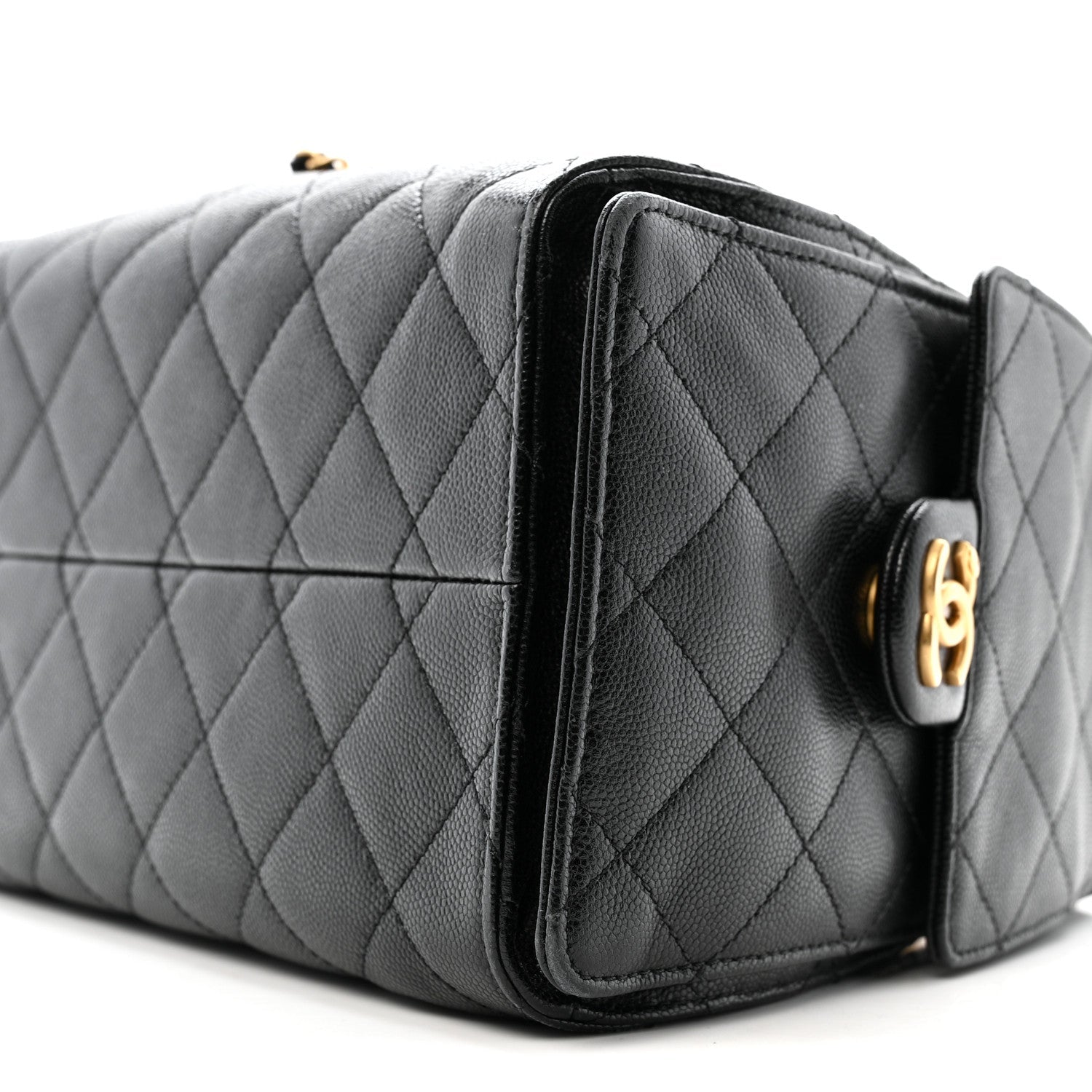 Chanel Caviar Quilted Small Chanel 25 Handbag Black