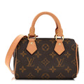 Louis Vuitton Monogram Nano Speedy Bandouliere