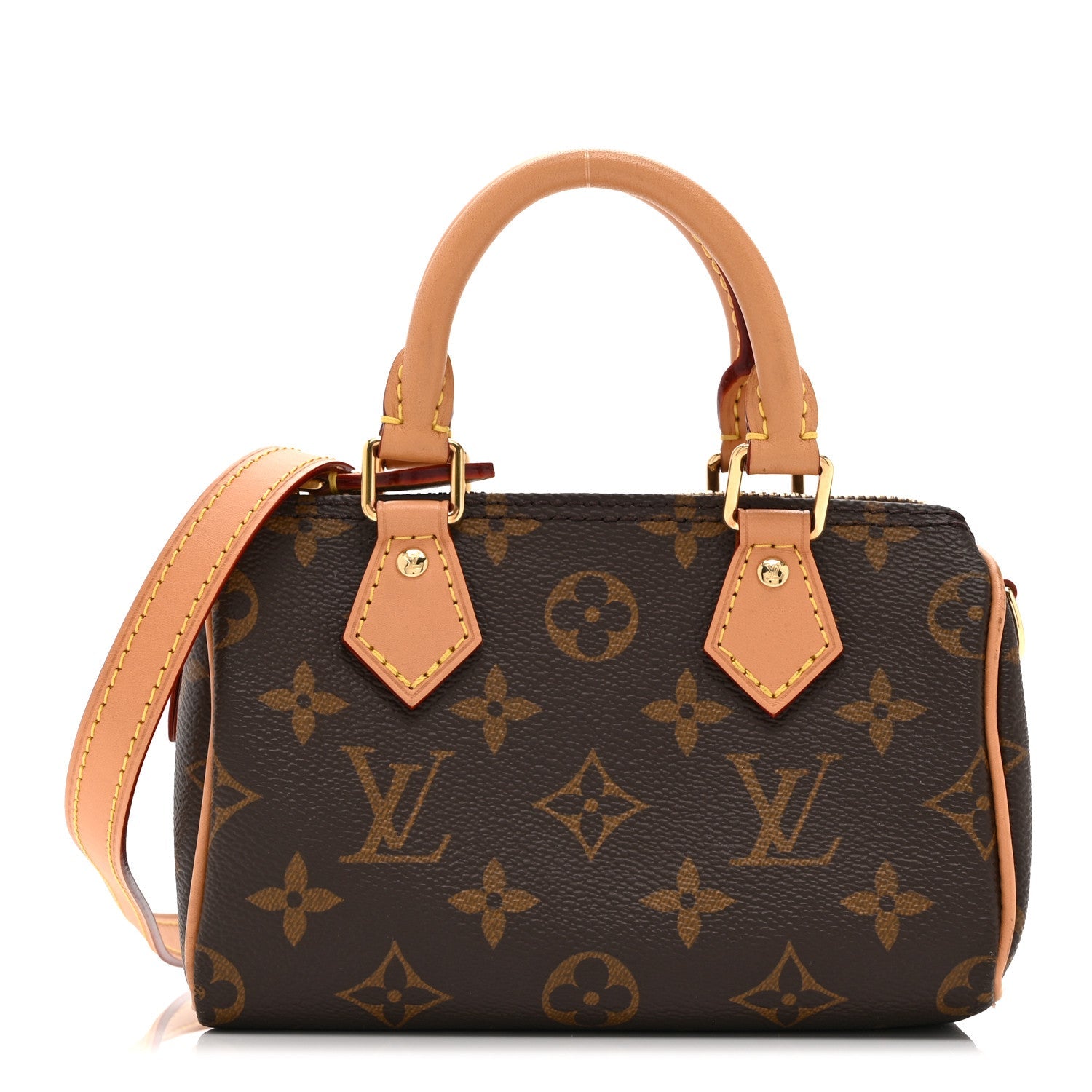 Louis Vuitton Monogram Nano Speedy Bandouliere