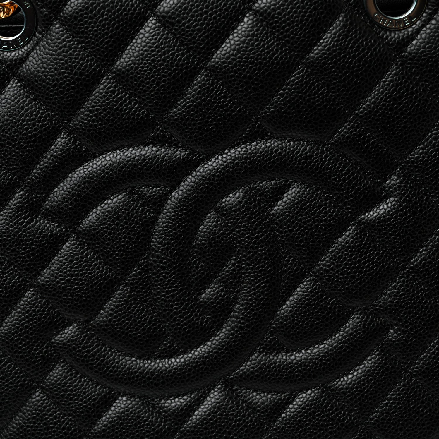 Chanel Caviar Quilted Grand Shopping Tote GST Black