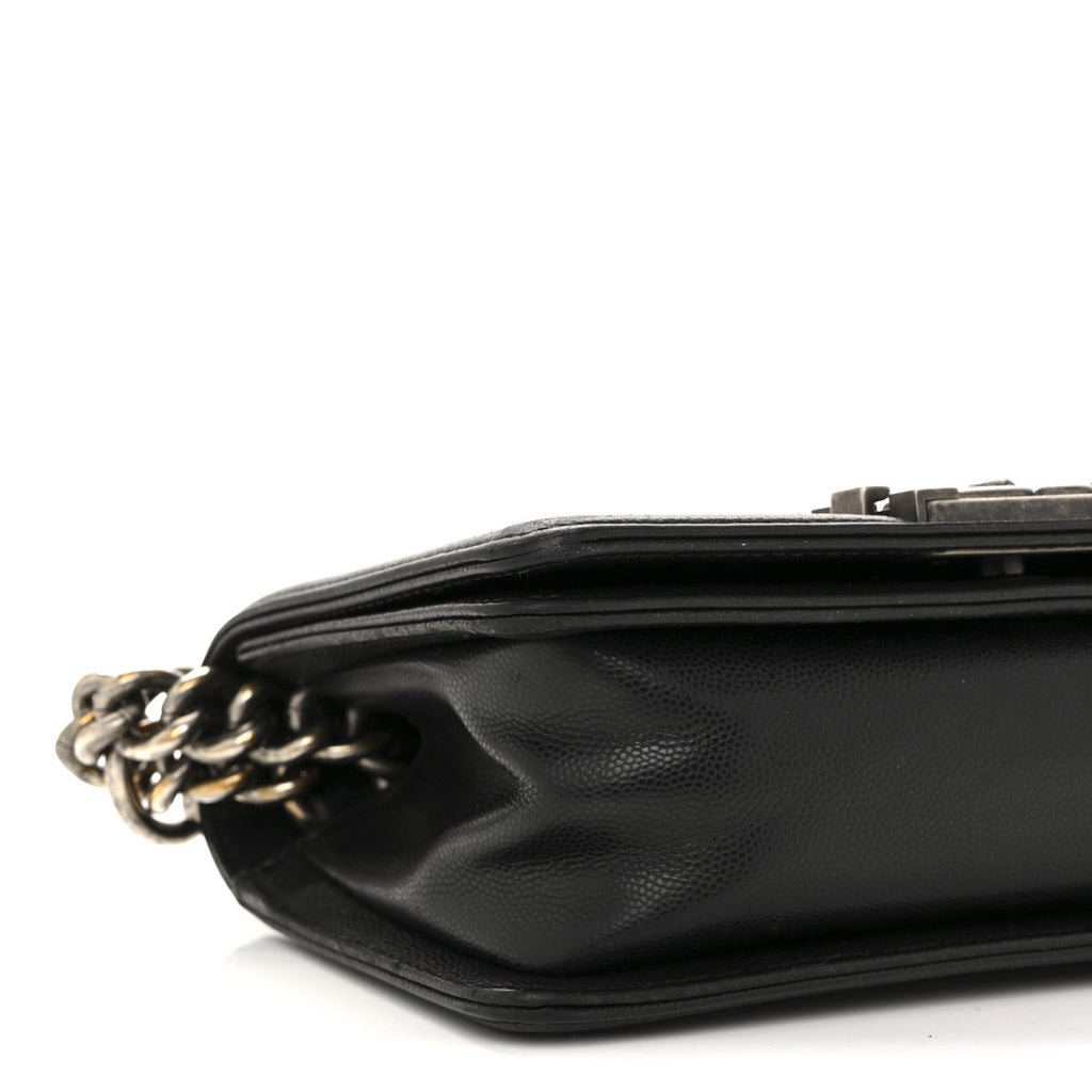 Chanel Caviar Quilted Small Boy Flap Black