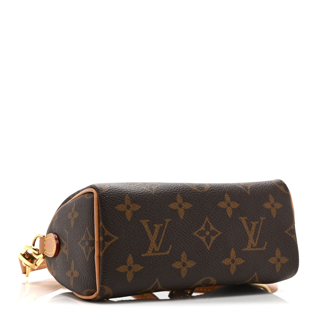 Louis Vuitton Monogram Nano Speedy Bandouliere