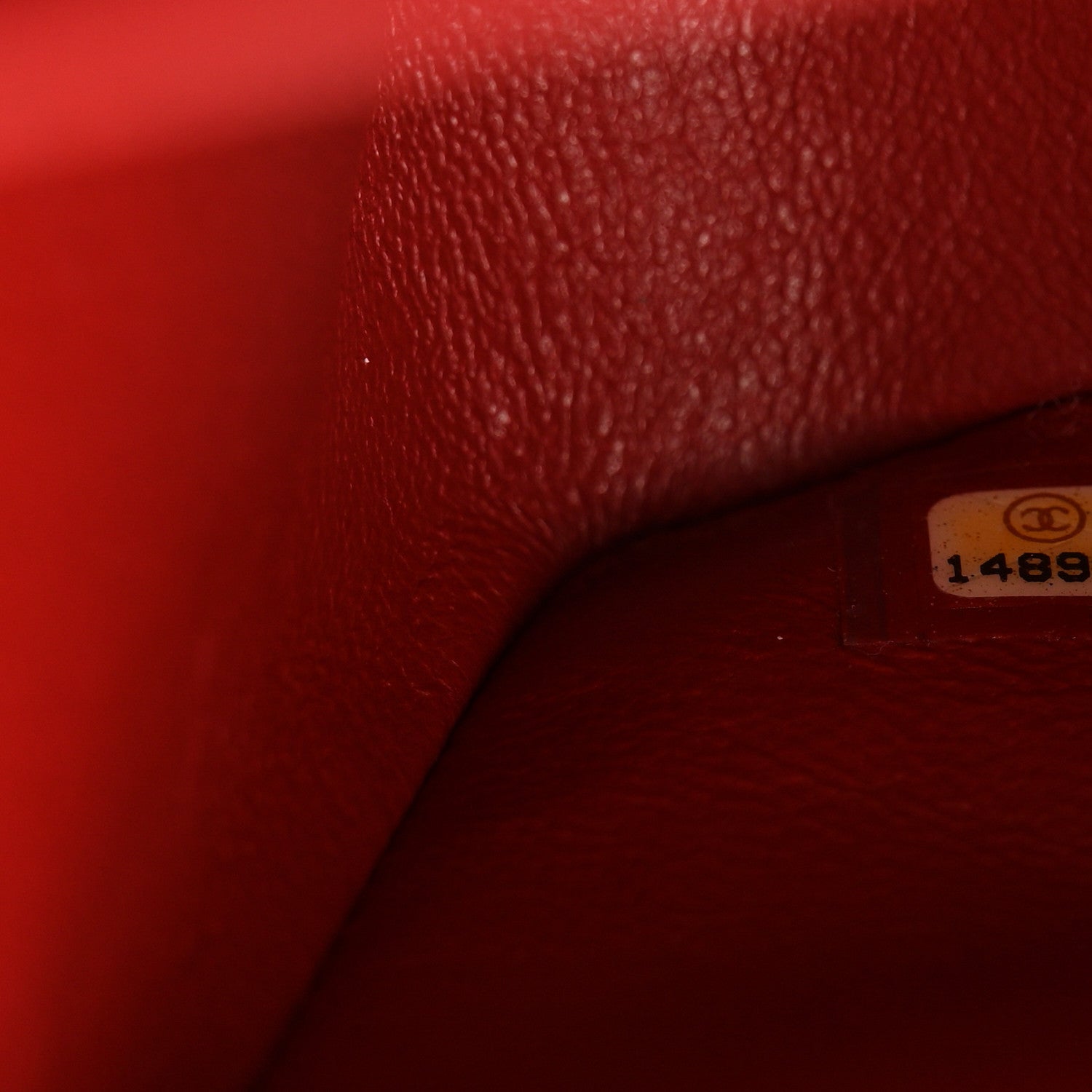 Chanel Caviar Quilted Jumbo Double Flap Dark Red