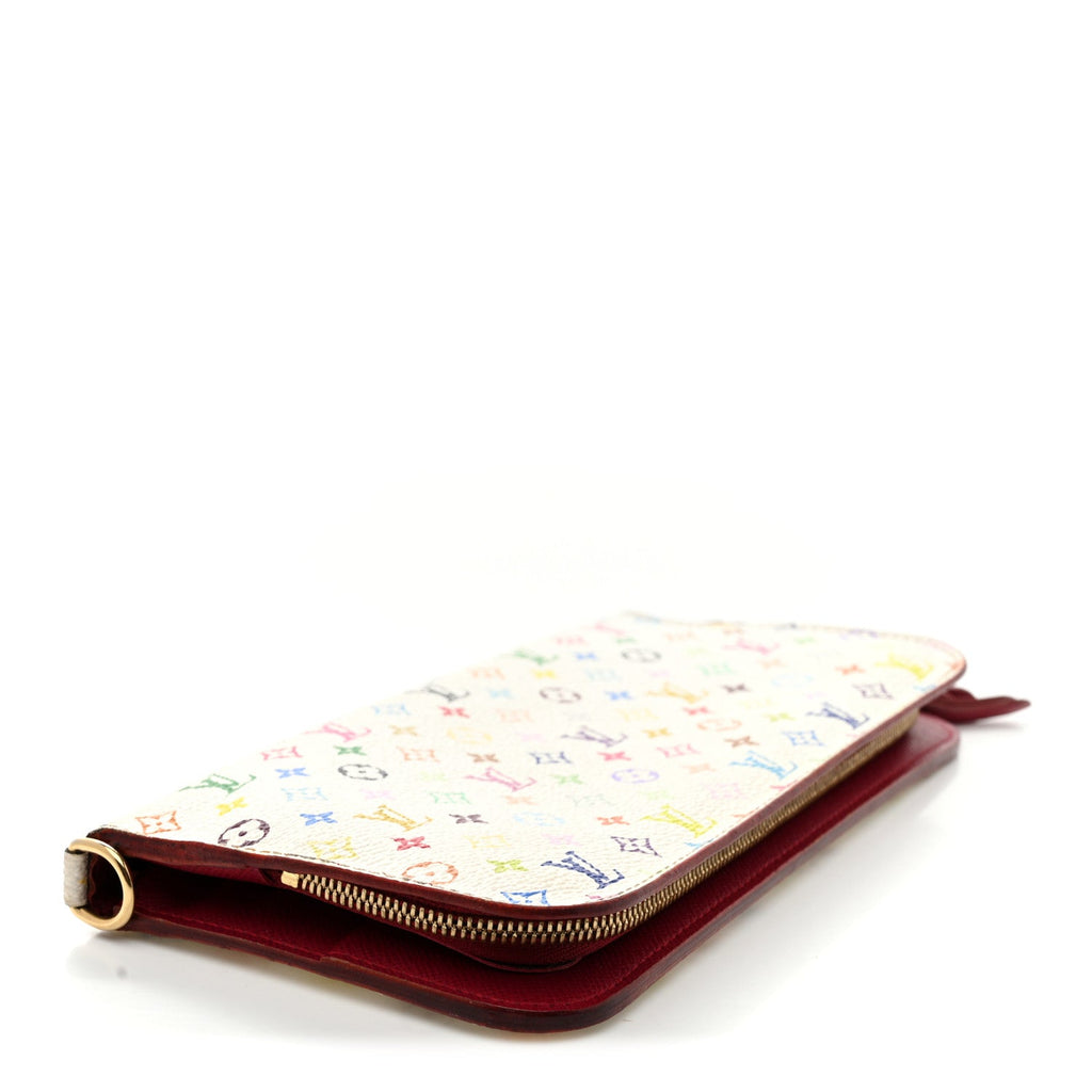 Louis Vuitton Monogram Multicolor Insolite Wallet White Figue