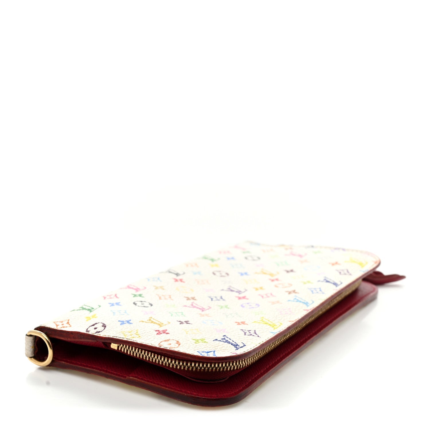 Louis Vuitton Monogram Multicolor Insolite Wallet White Figue
