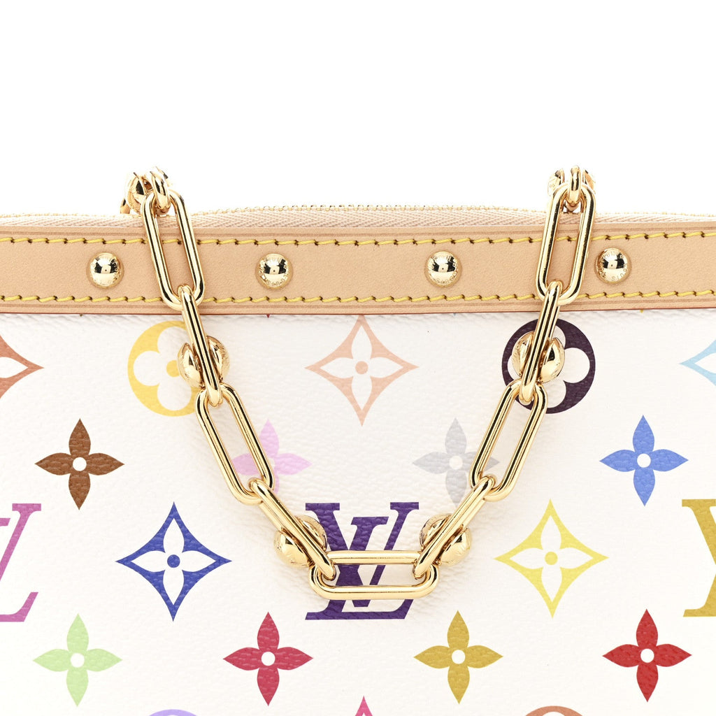 Louis Vuitton LV X TM Monogram Multicolor Pochette Accessories White