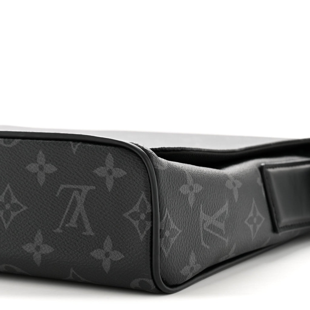 Louis Vuitton Monogram Eclipse District PM Black