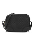 Gucci Microguccissima Mini Bree Messenger Bag Black