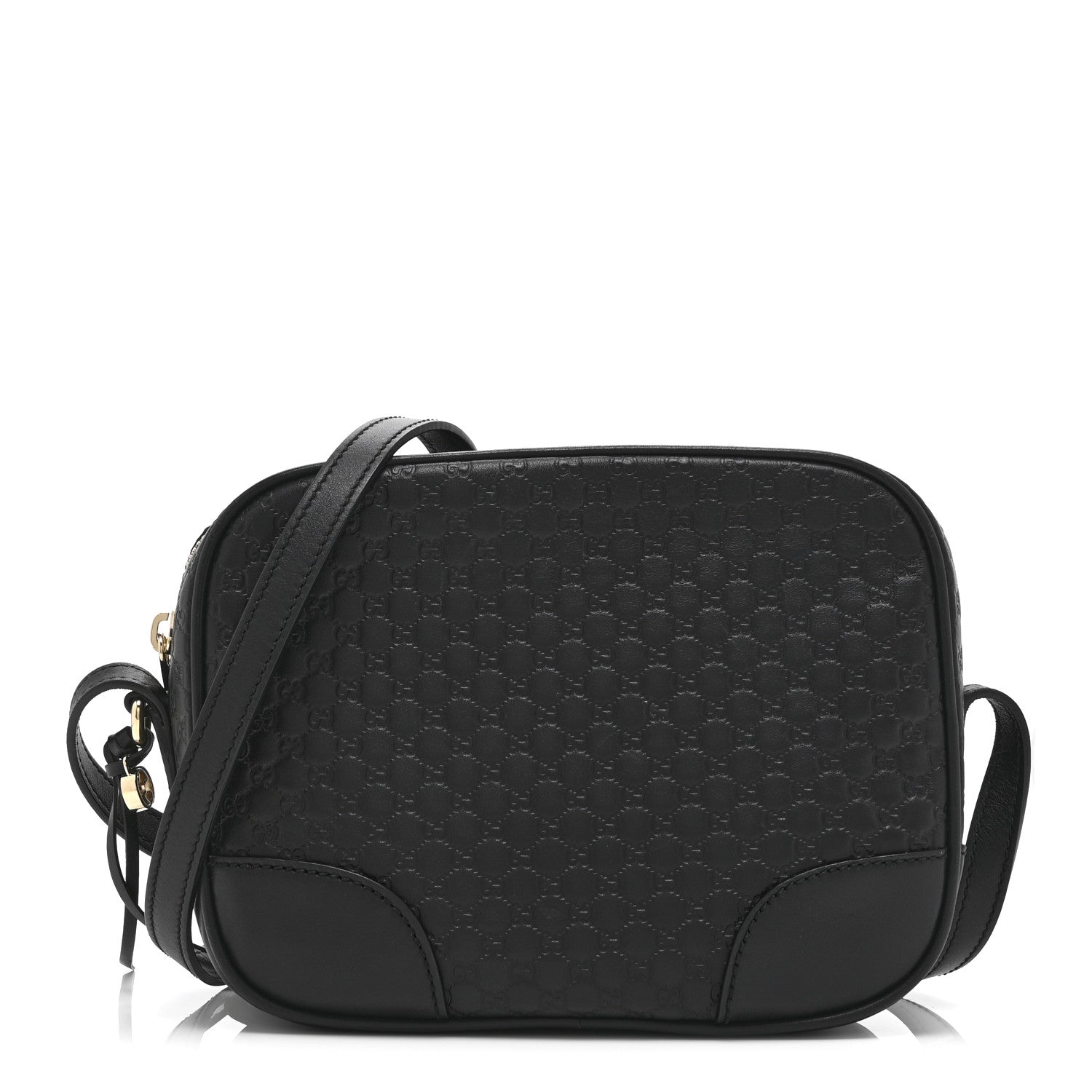 Gucci Microguccissima Mini Bree Messenger Bag Black