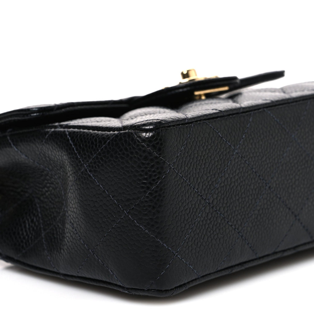Chanel Caviar Quilted Mini Square Flap Black