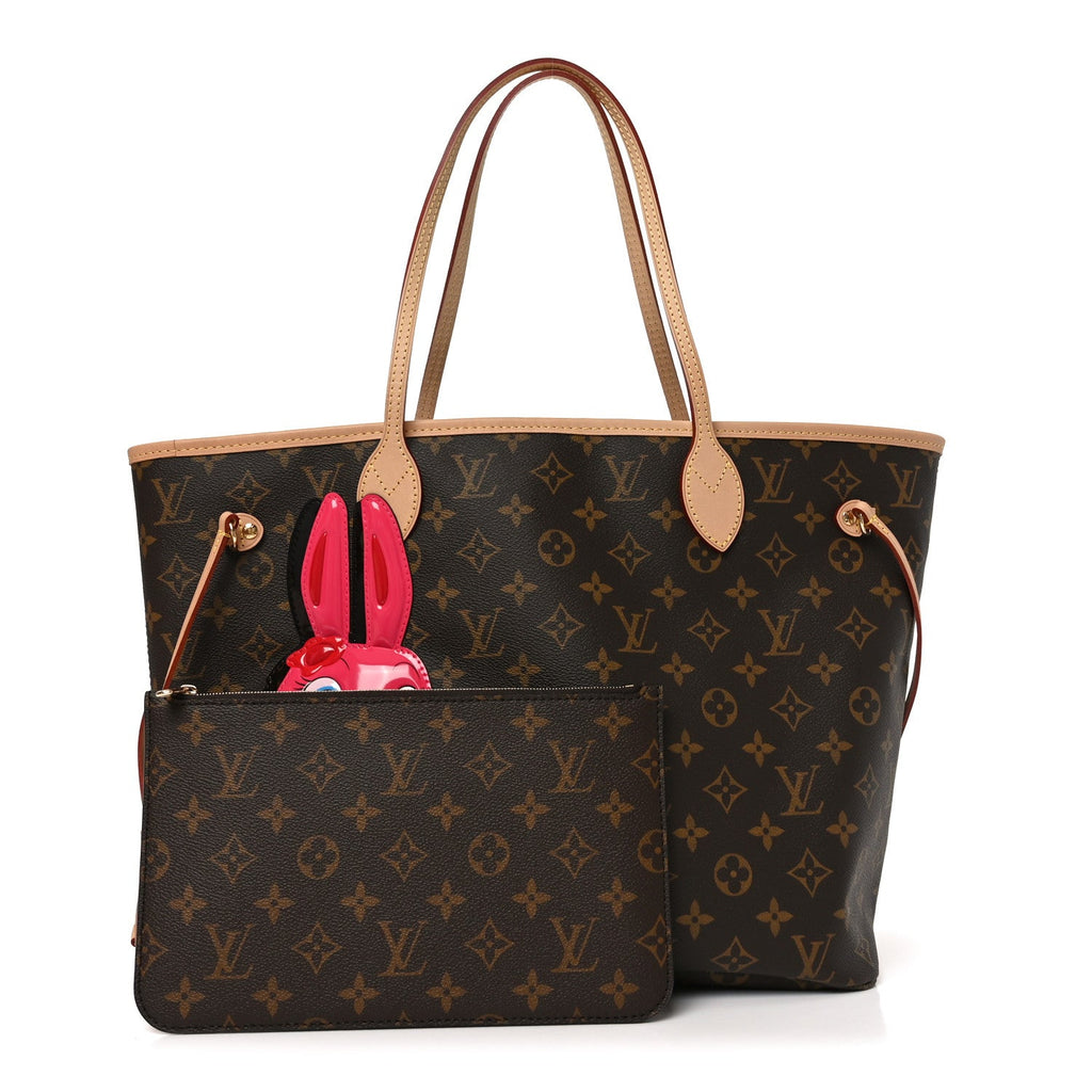 Louis Vuitton X Sun Yitian Monogram Rabbit Neverfull MM