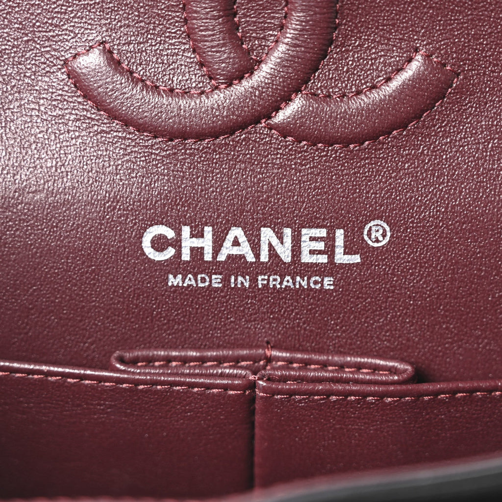 Chanel Lambskin Quilted Small Double Flap Black