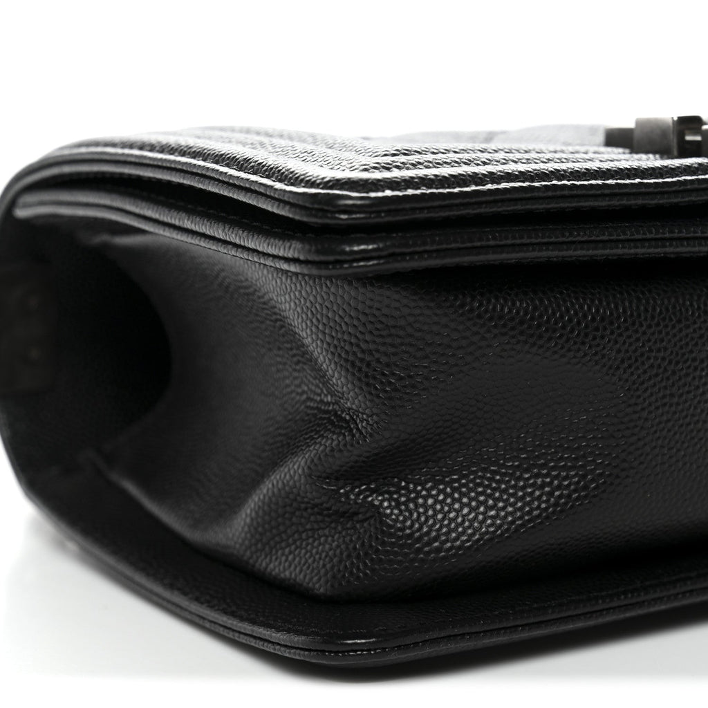 Chanel Caviar Quilted Small Boy Flap Black