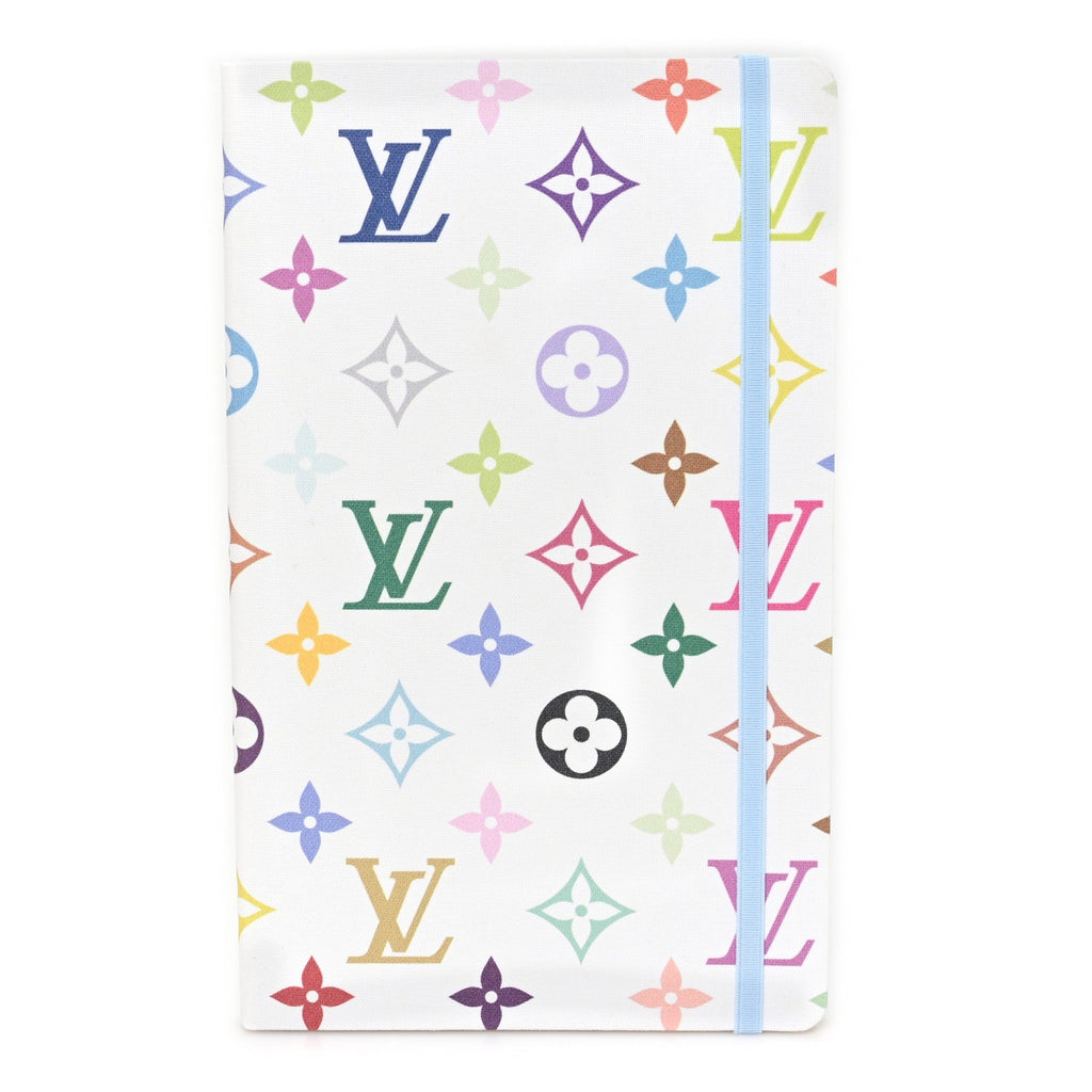 Louis Vuitton LV x TM Monogram Multicolor Jane Notebook MM White