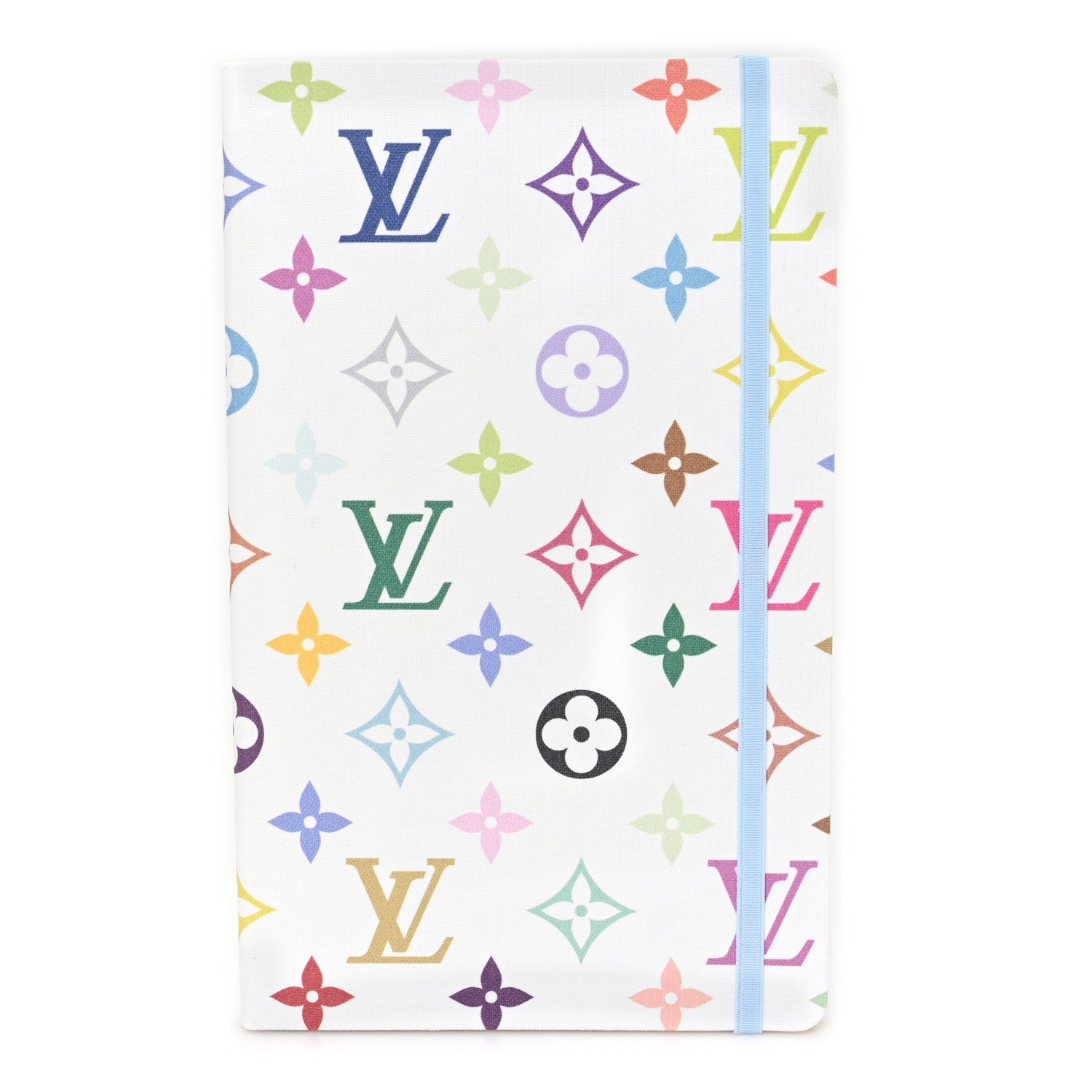Louis Vuitton LV x TM Monogram Multicolor Jane Notebook MM White
