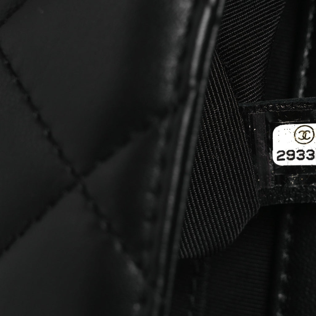 Chanel Lambskin Quilted Small My Precious Flap Black