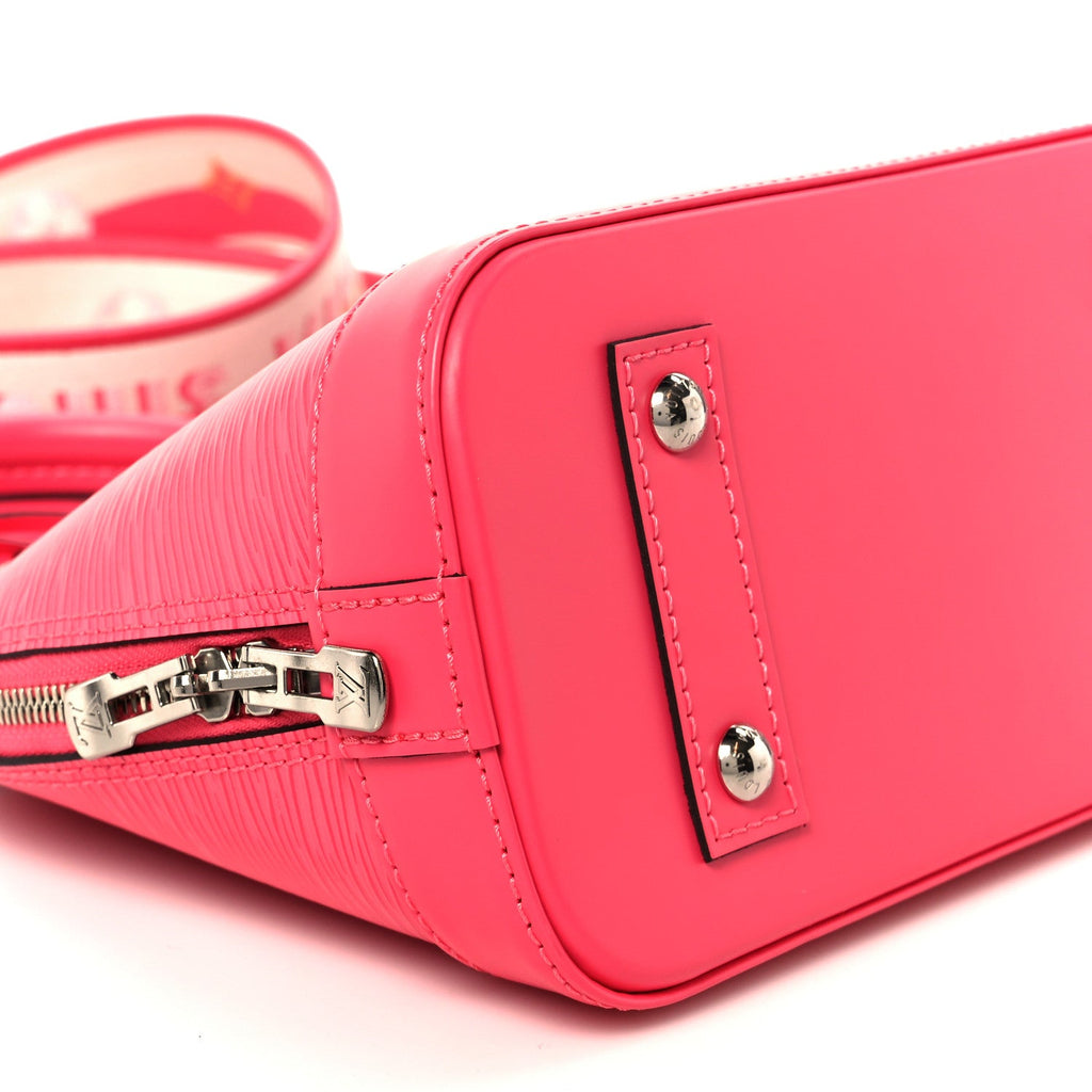 Louis Vuitton Epi Jacquard Alma BB Dragon Fruit
