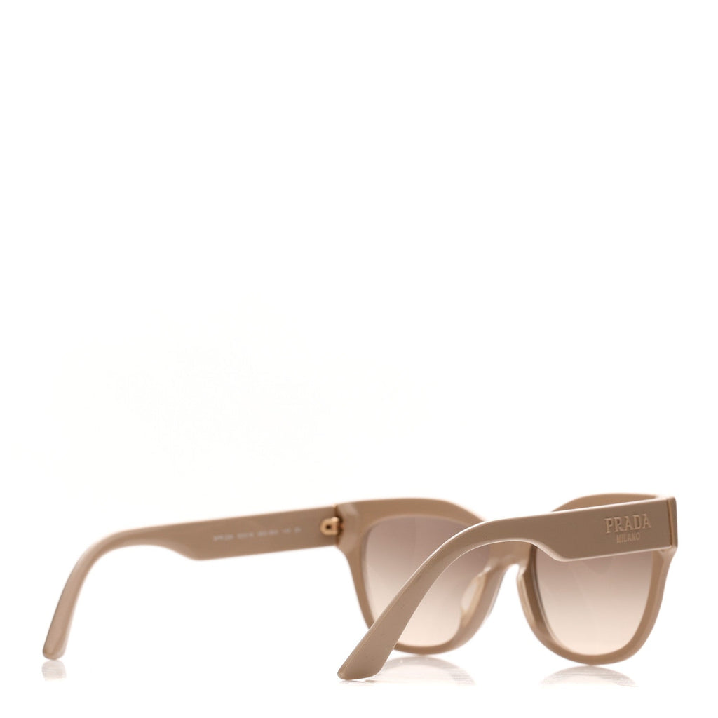 Prada Acetate Cat Eye Sunglasses SPR 23X Beige